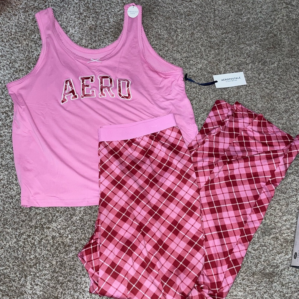 Aeropostale Pink Sleepwear Set